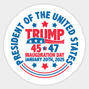 Donald Trump Inauguration Sticker